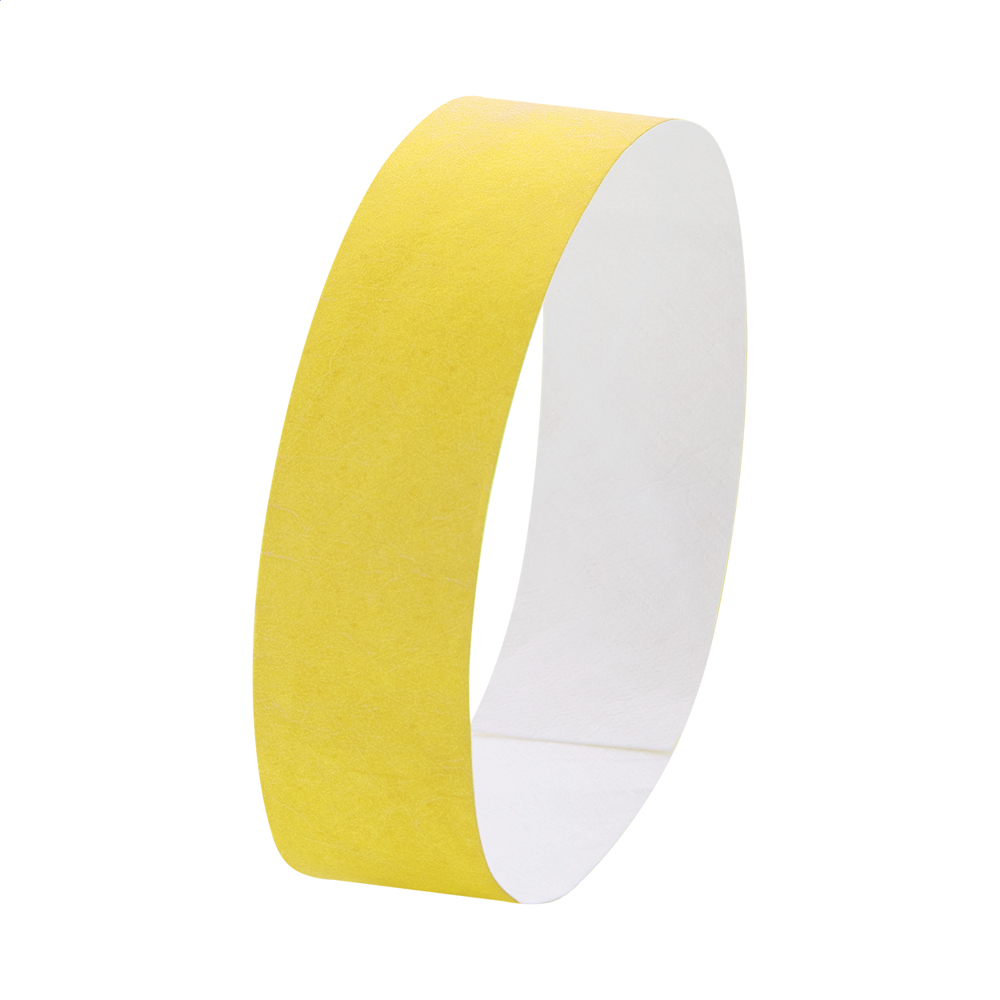 Wristvek - Tyvek polsbandjes (10 stuks) - Geel