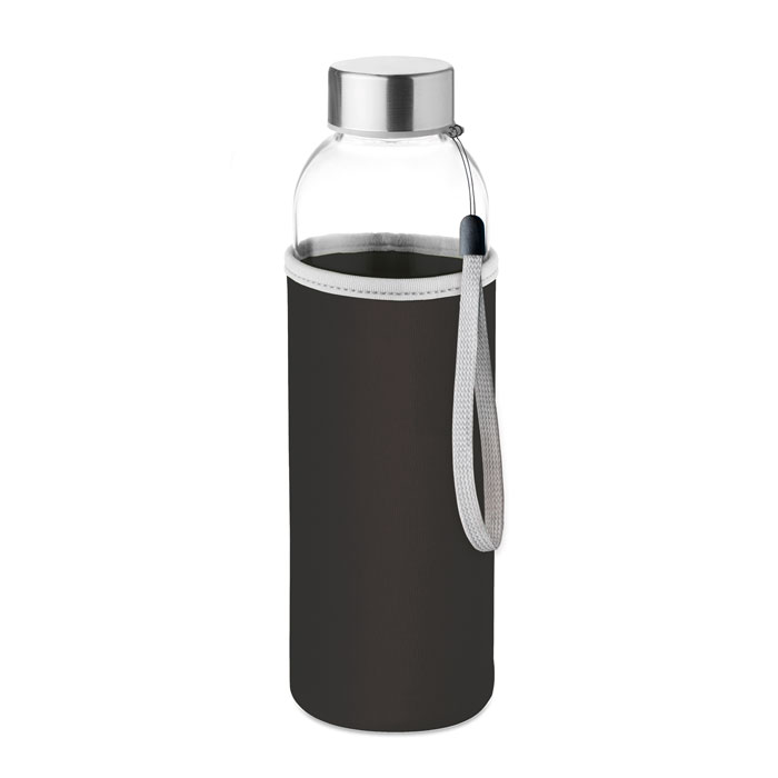 UTAH GLASS - Drinkfles 500ml - zwart