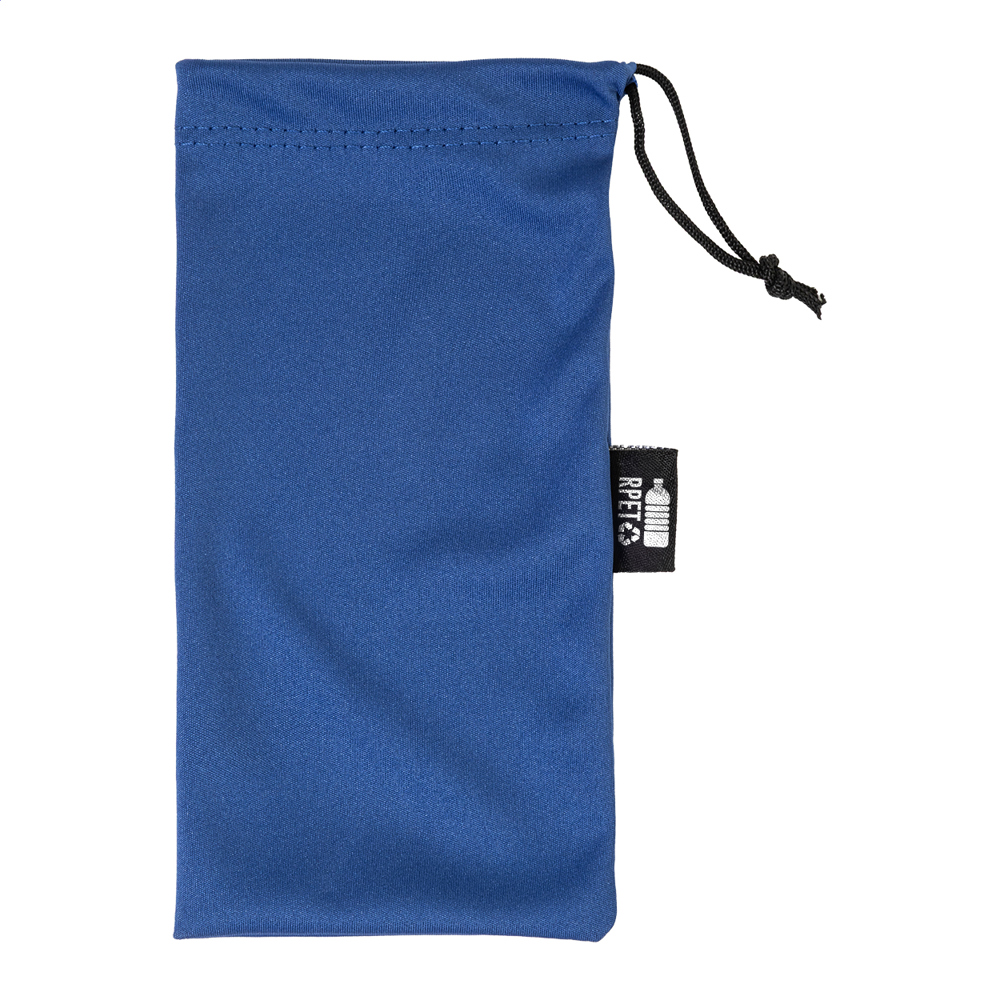 Pousun - RPET zonnebril case - Blauw