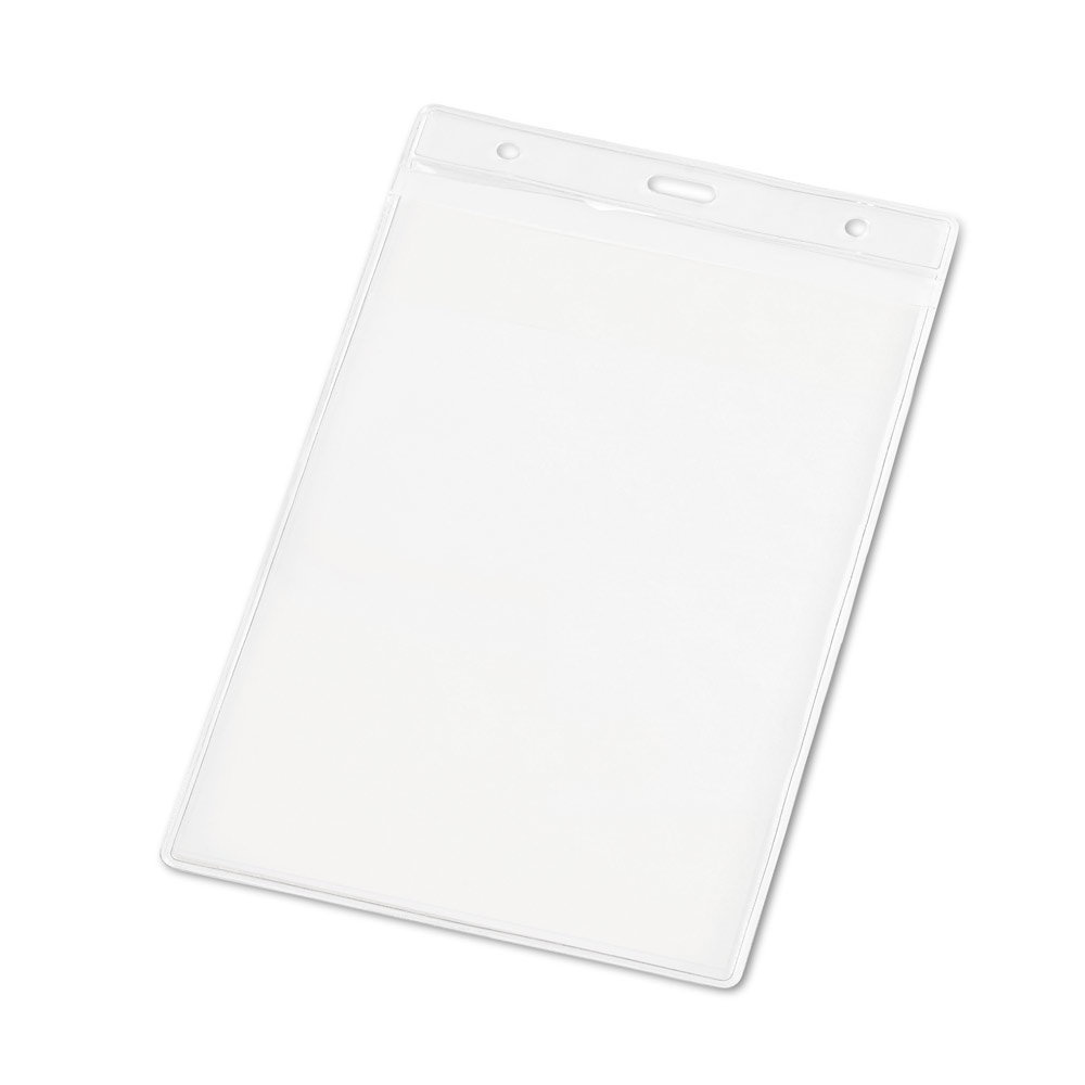 WHITMAN. Verticale badgehouder van PVC