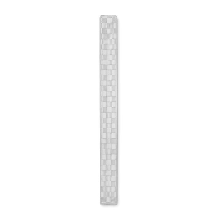ENROLLO + - Reflecterende armband - zilver