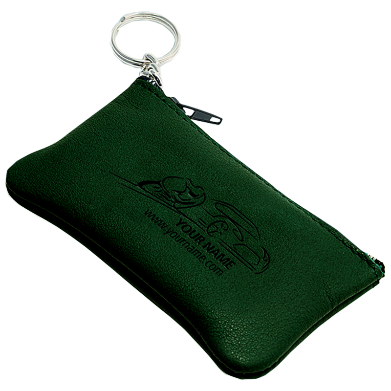 Sleuteltasje P02001Z, Kunstleder, Groen