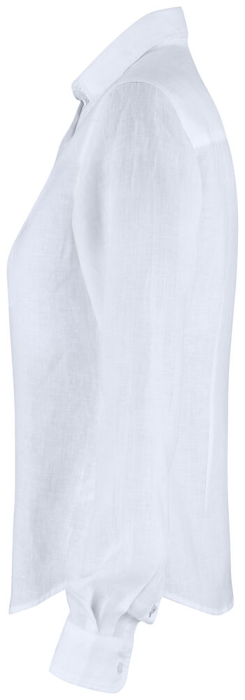 Cutter & Buck - Summerland Linen Shirt Dames Wit XXL