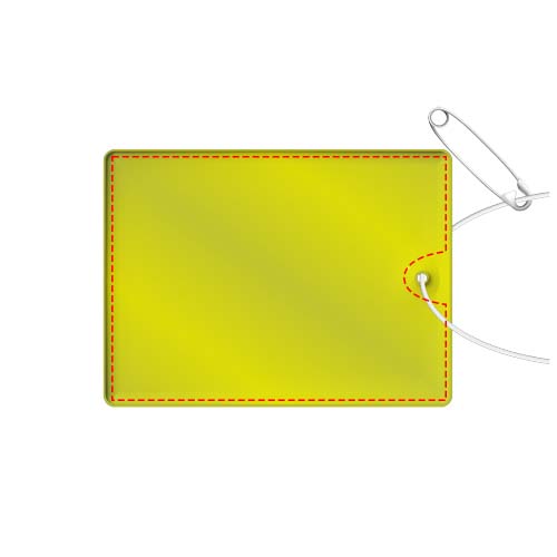 RFX™ H-12 rechthoekige lichtgewicht reflecterende PVC hanger, groot