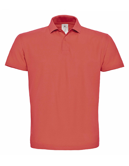 B&C BE INSPIRED - Unisex Polo ID.001 - Pixel Coral