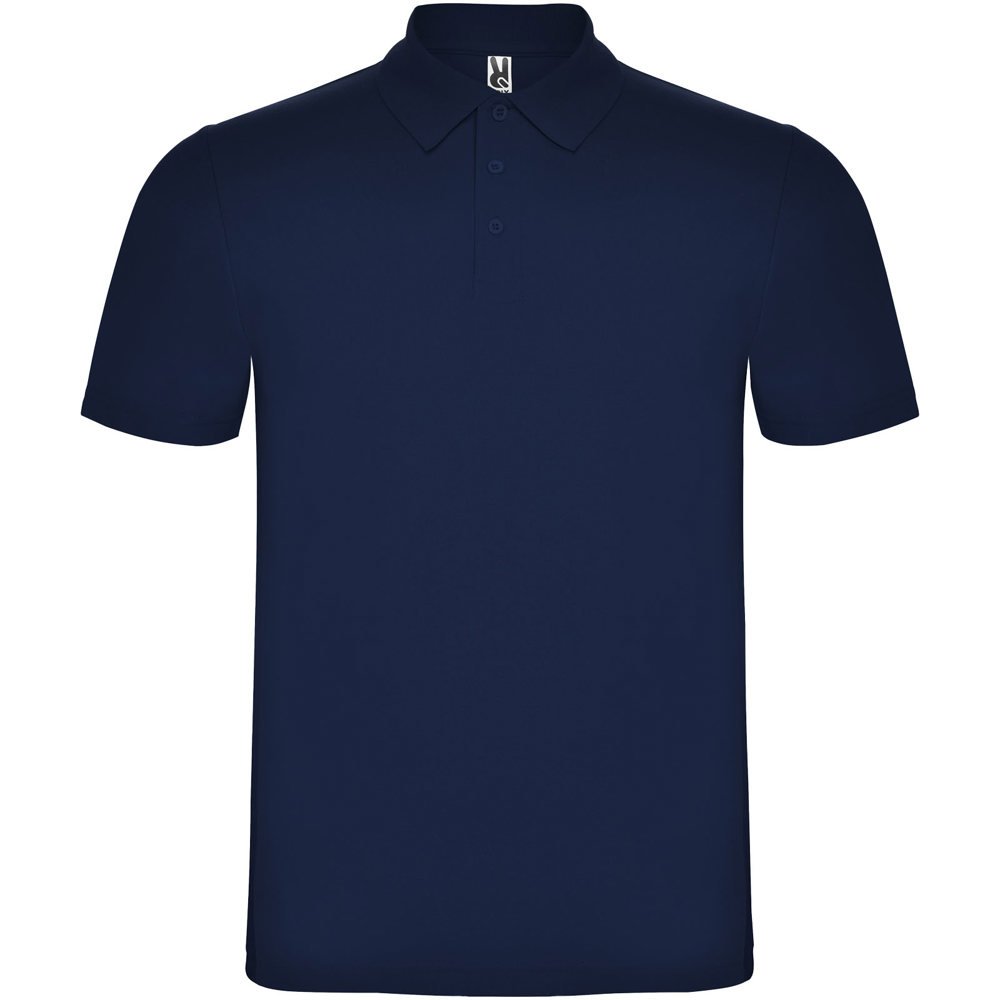 Austral 180 g/m² unisex polo met korte mouwen - Marineblauw