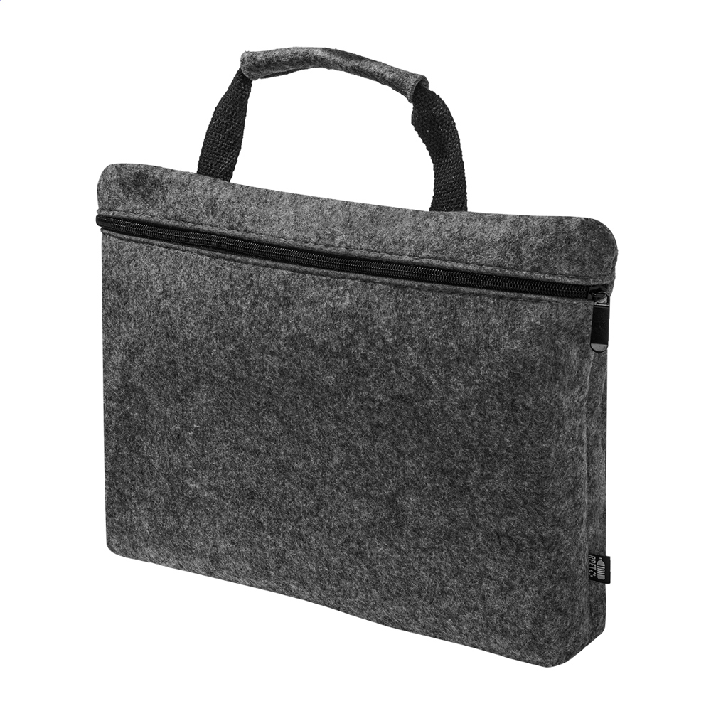 Refelt Laptop - RPET laptoptas - Donker Grijs