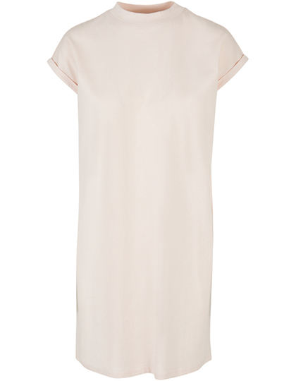 Build Your Brand - Ladies´ Turtle Extended Shoulder Dress - Pink