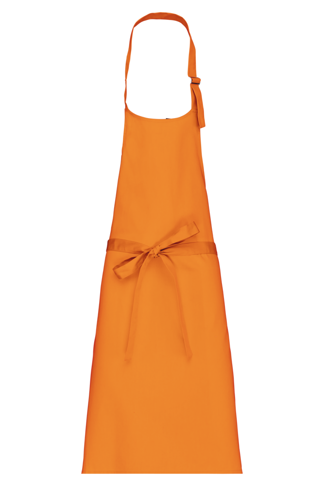 K8000 - Schort van polykatoen zonder zak - orange