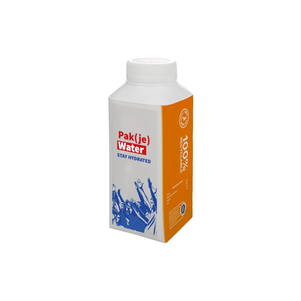 EARTH Water Tetra Pak 330 ml - oranje