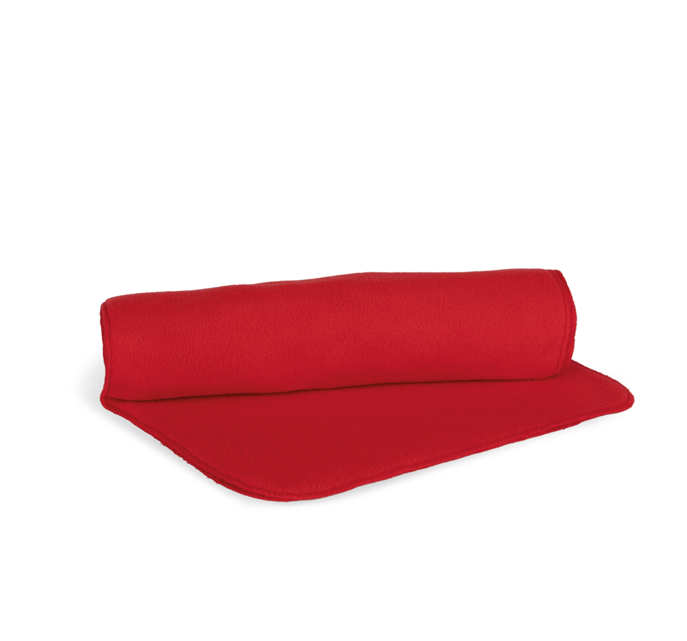 KP886 - Gerecycleerde sjaal van fleece - red