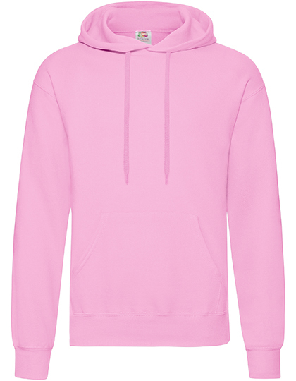 Fruit of the Loom - Classic Hooded Sweat - Light Pink