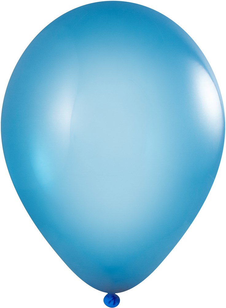 Ballonnen onbedrukt 85/95 cm - Ø 33 cm - 11 inch - Blauw Kristal (3350) (± PMS 300)