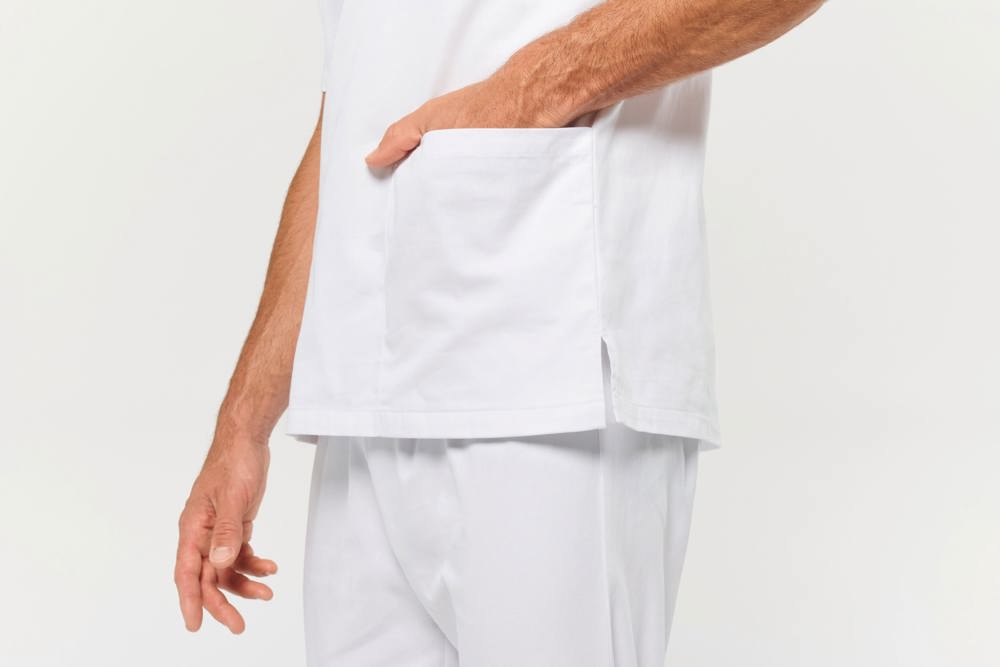 WK504X - Katoenen unisex tuniek met korte mouwen