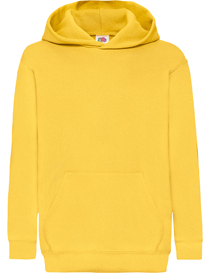 Fruit of the Loom - Kids´ Classic Hooded Sweat - Sunflower