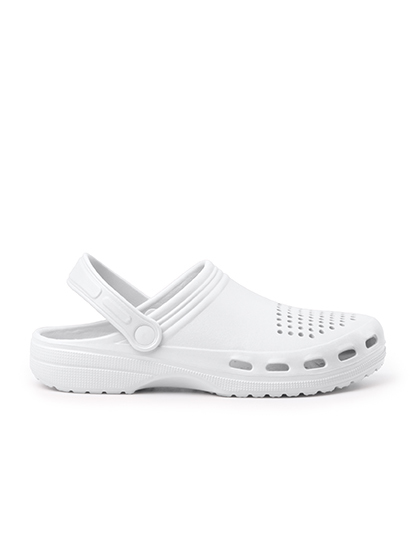 Roly Footwear - Dan Sanitary Flat Shoe - White 01