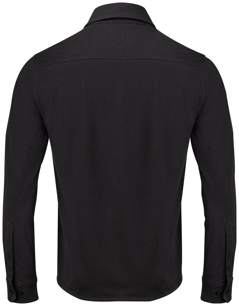 Cutter & Buck - Hedley Stretch Shirt Heren Zwart L