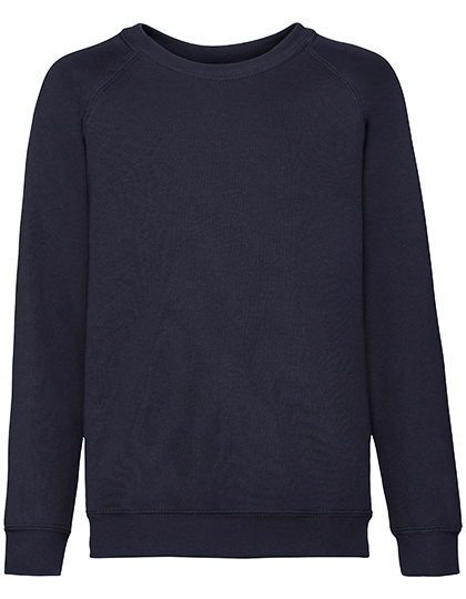 Fruit of the Loom - Kids´ Classic Raglan Sweat - Deep Navy