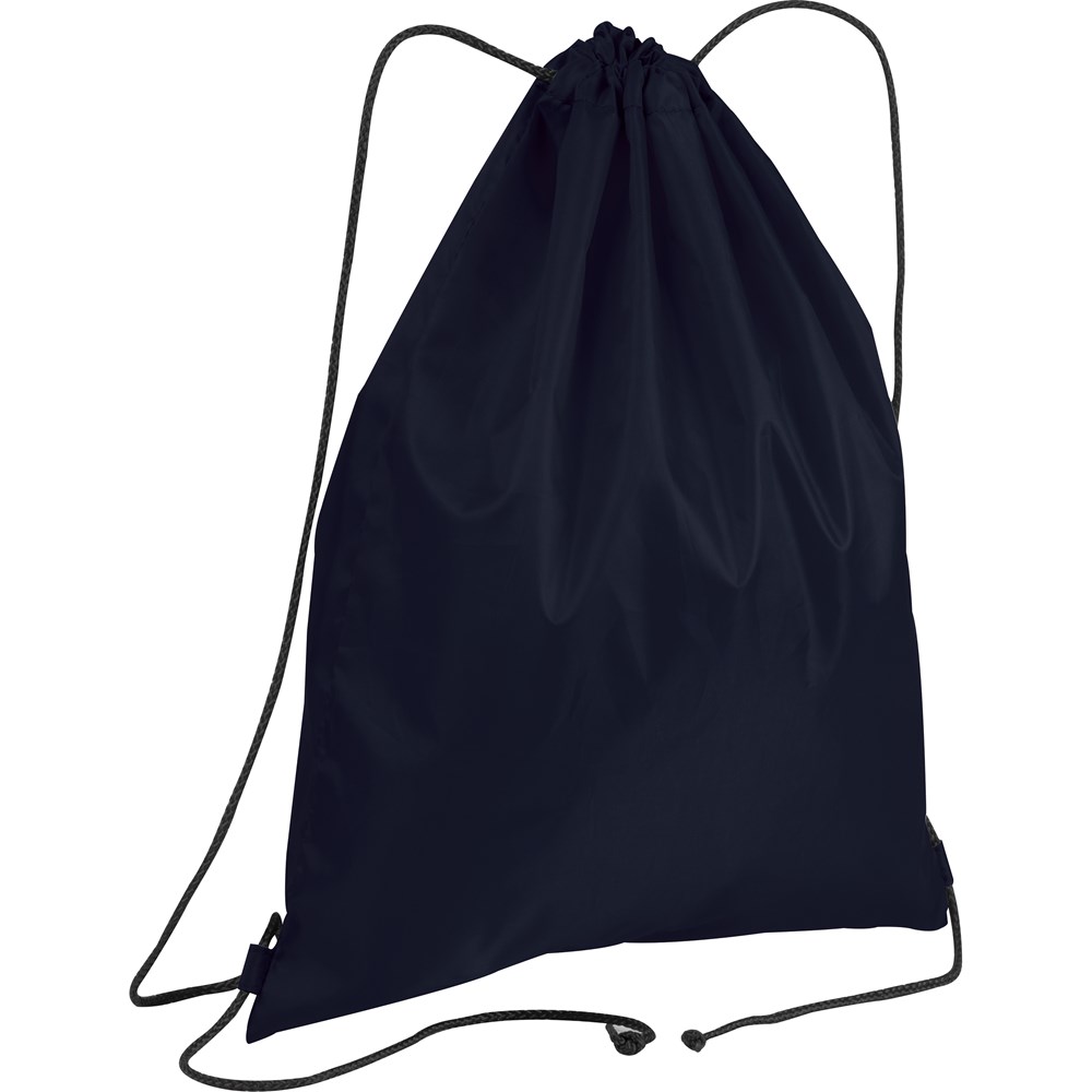 Gym bag van polyester - donkerblauw