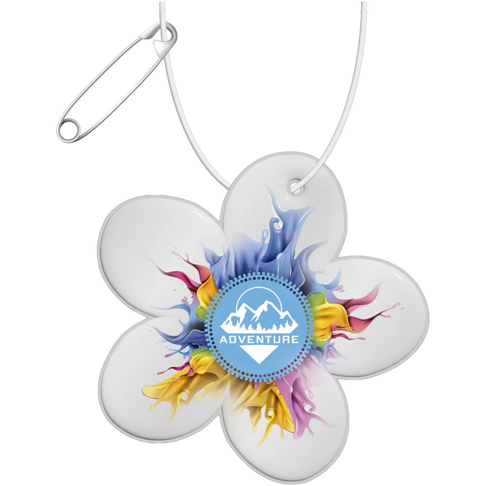 RFX™ H-13 bloemvormige lichtgewicht reflecterende PVC hanger