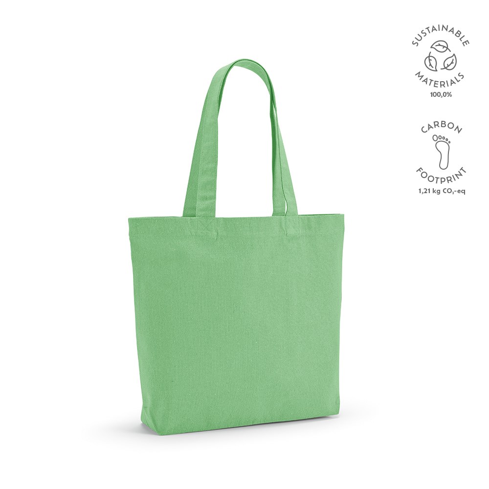 Aconcagua boodschappentas gerecycled katoen 280 gsm - Lichtgroen