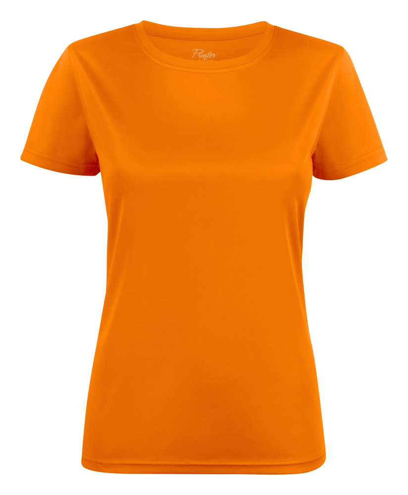 Run T-Shirt Dames - Oranje