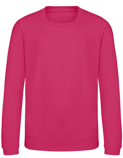 Just Hoods - Kids´ AWDis Sweat - Hot Pink