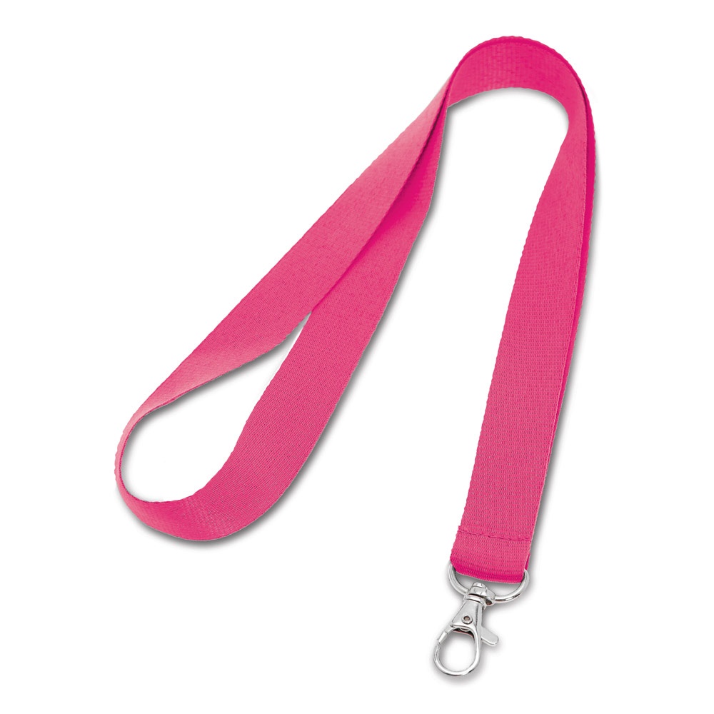 LARIAT. Polyester lanyard - Roze
