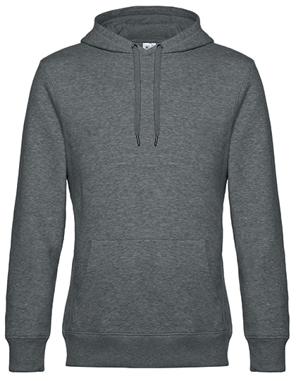 B&C BE INSPIRED - KING Hooded Sweat_° - Heather Mid Grey