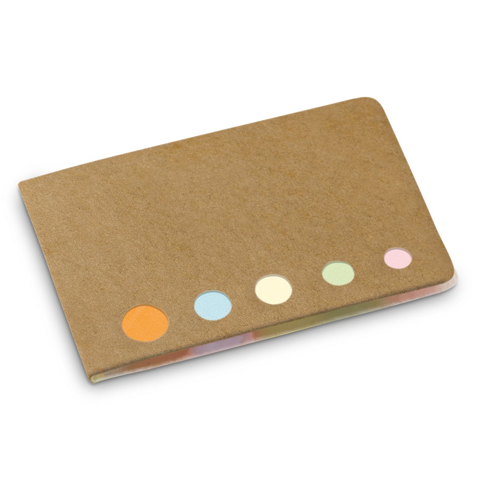 STOOKY. Zelfklevende memoblaadjes met 5 sets - naturel