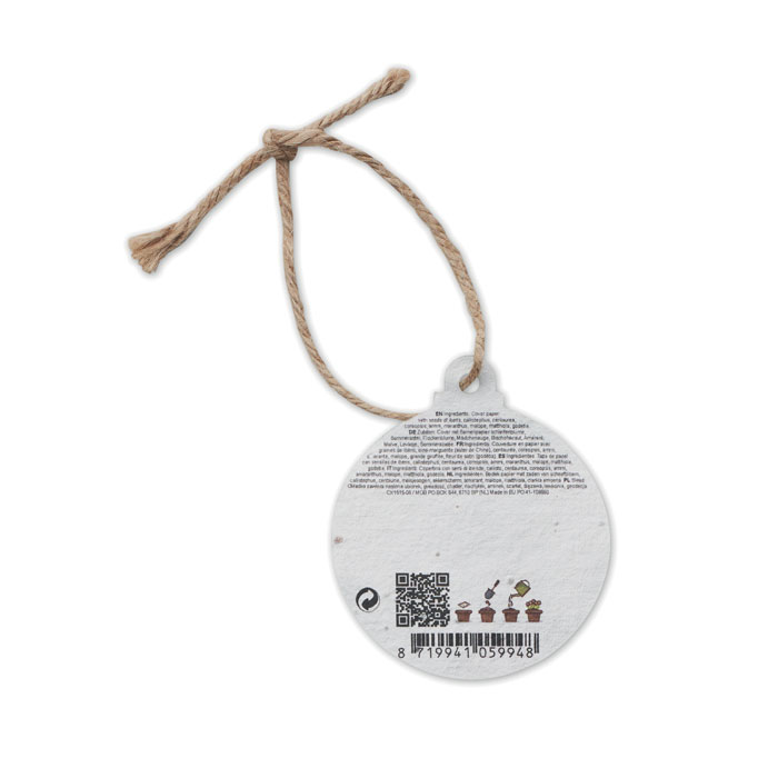 BAUSEED - Zaadpapier kerstbal
