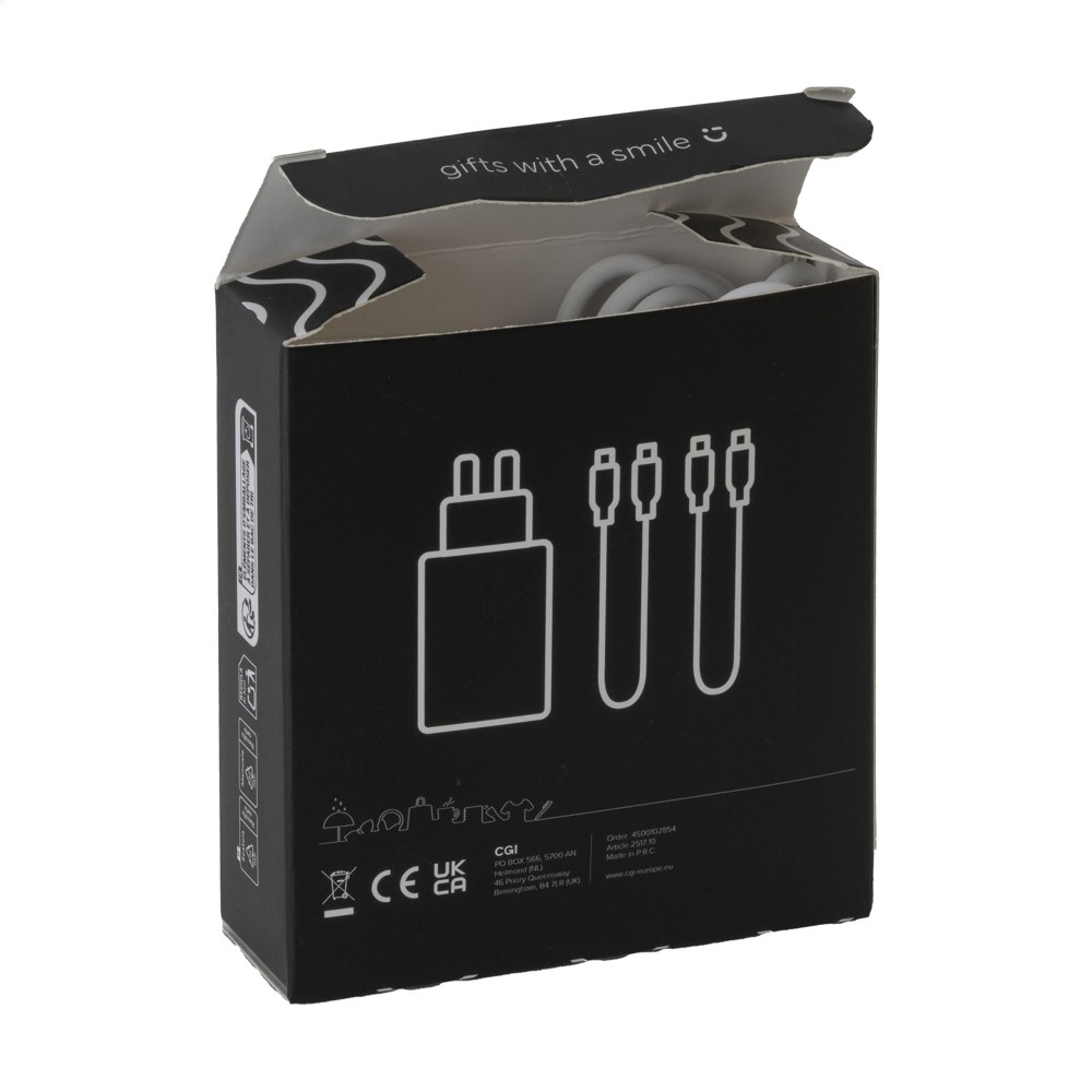 2-in-1 RCS Cable Charging Set oplaadset