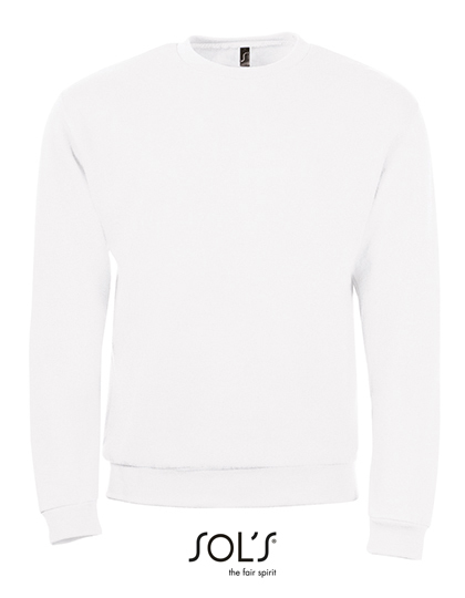 SOL´S - Men´s Spider Round-Neck Sweatshirt - White