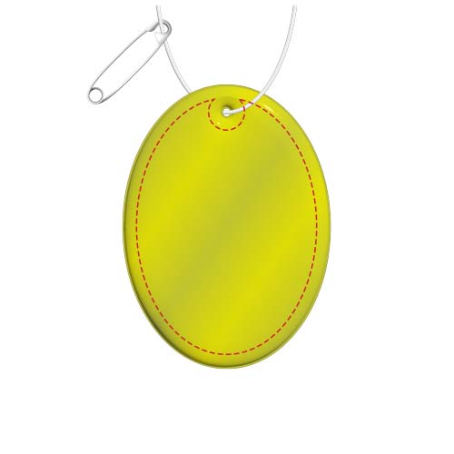 RFX™ H-12 ovale reflecterende pvc hanger