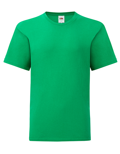 Fruit of the Loom - Kids´ Iconic T - Kelly Green