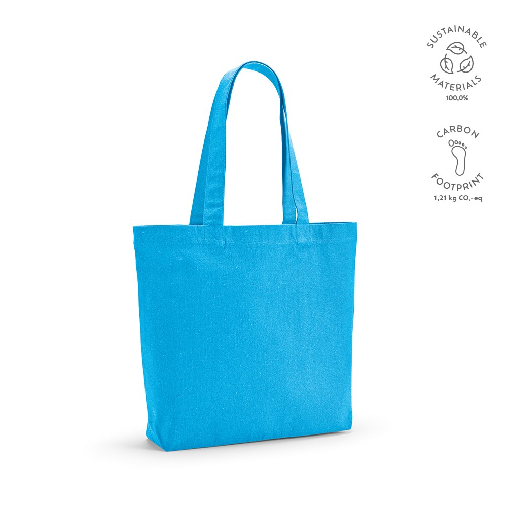 Aconcagua boodschappentas gerecycled katoen 280 gsm - Lichtblauw