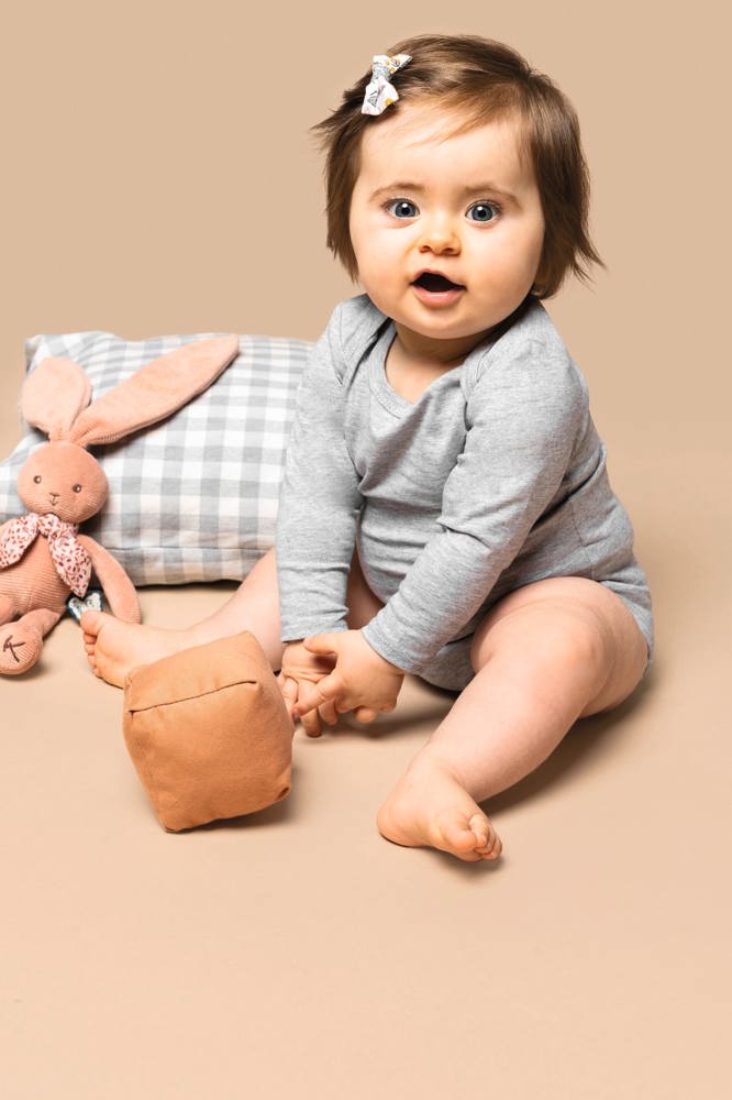 K837 - Baby body van biologisch katoen