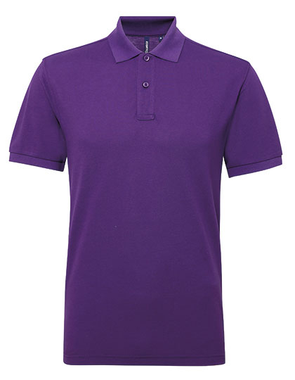 Asquith & Fox - Men´s Polycotton Blend Polo - purple