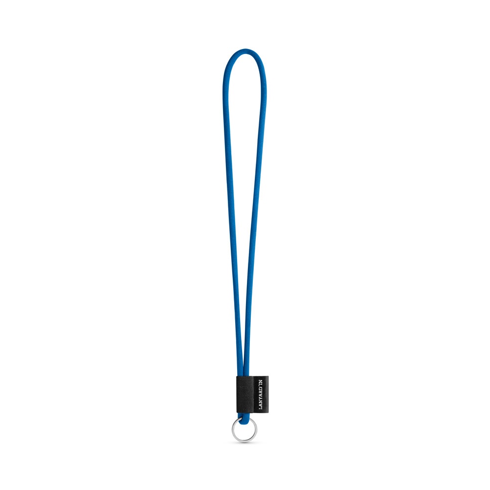 75093. Set koordbuis lang (Ø 7 mm) met ring Ø 32 mm - 303 - Blauw