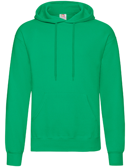 Fruit of the Loom - Classic Hooded Sweat - Kelly Green