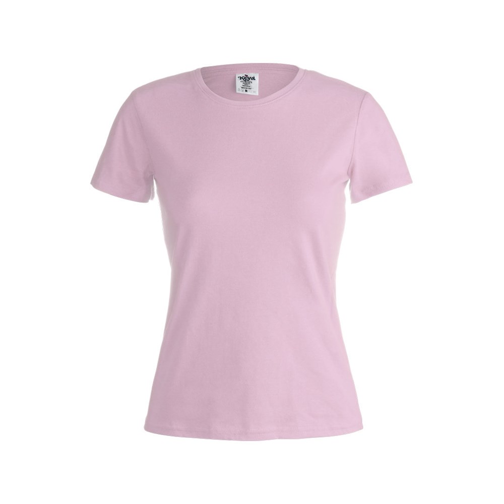 Kleuren Dames T-Shirt "keya" WCS150 - ROSA