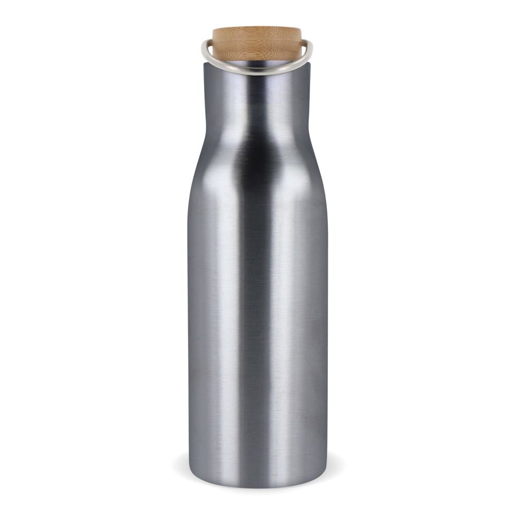 Thermo fles met bamboe deksel 500ml
