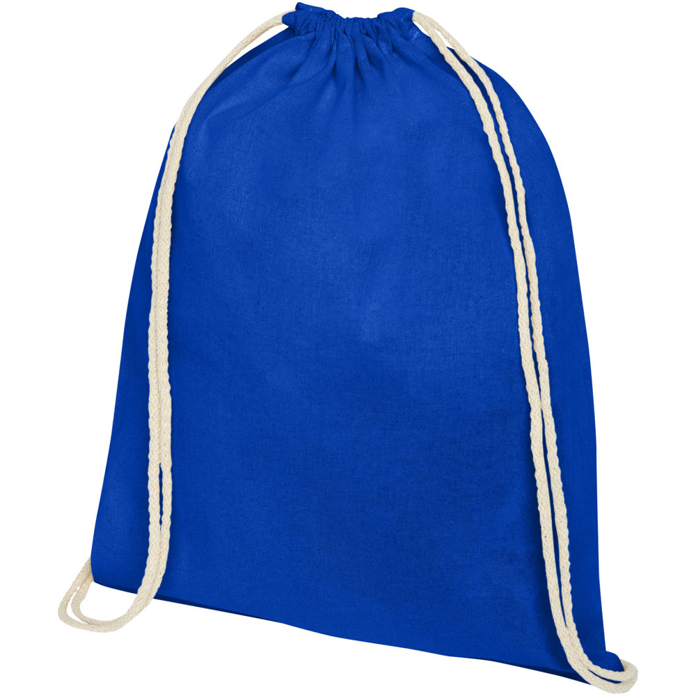 Oregon premium 100 g/m² katoenen rugzak 5L - Koningsblauw