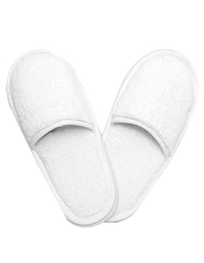 The One Towelling® - Slippers - White, White