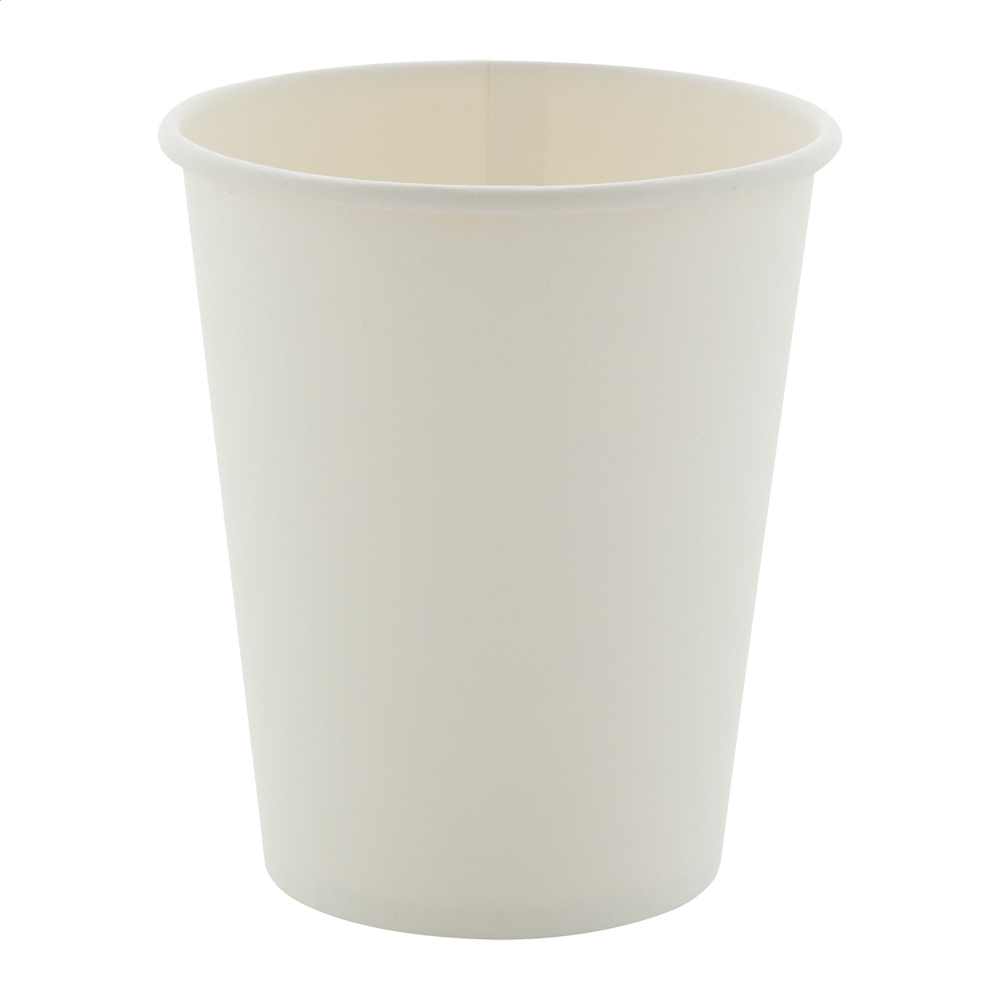 Papcap M - papieren beker, 240 ml - Wit