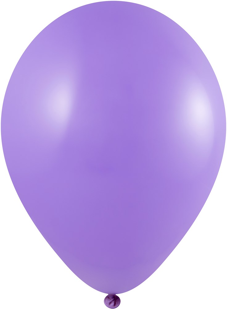 Ballonnen onbedrukt 85/95 cm - Ø 33 cm - 11 inch - Lila (1070) Pastel (± PMS 2655)