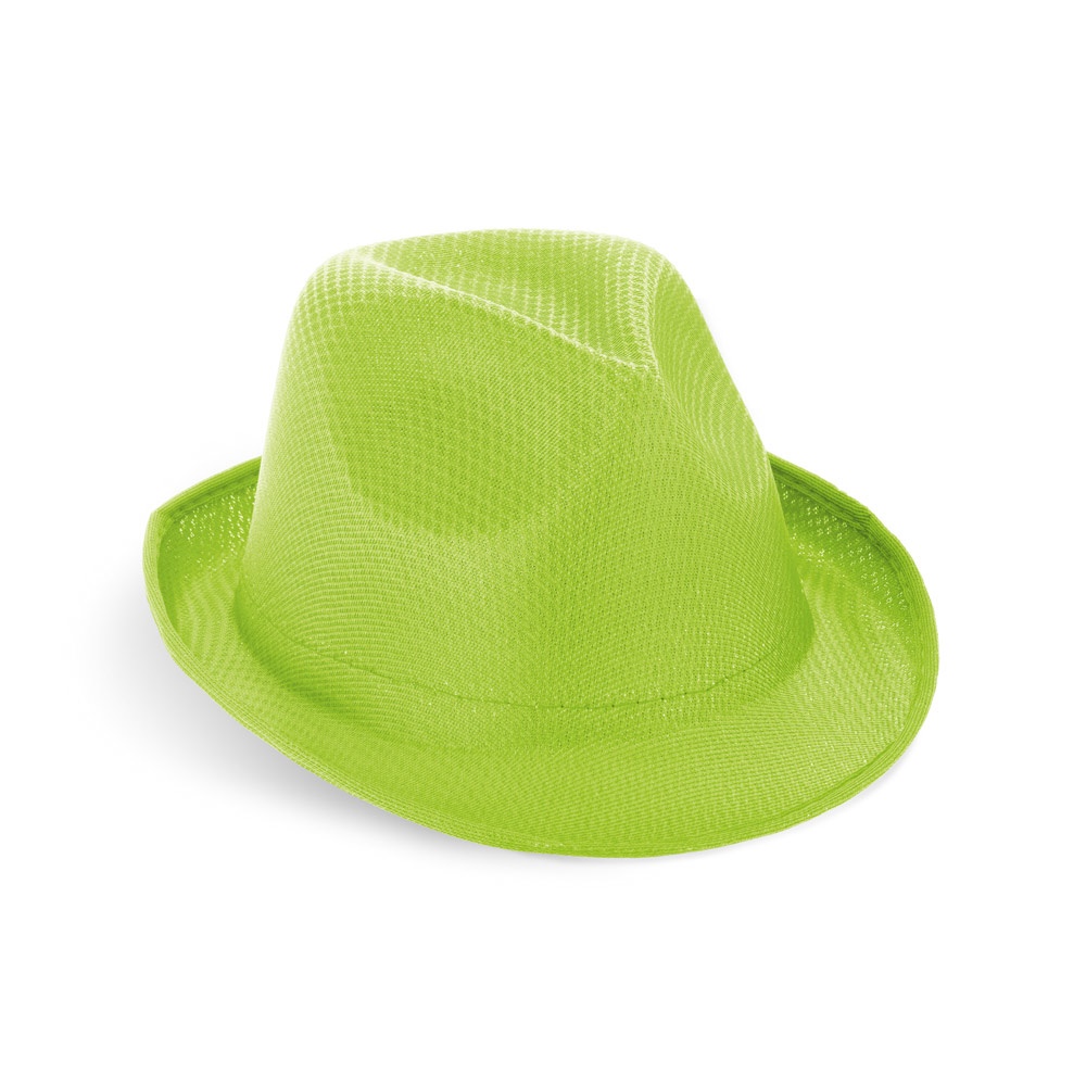 MANOLO. PP hoed - Licht groen