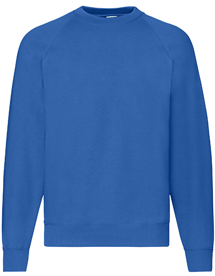 Fruit of the Loom - Classic Raglan Sweat - Royal Blue