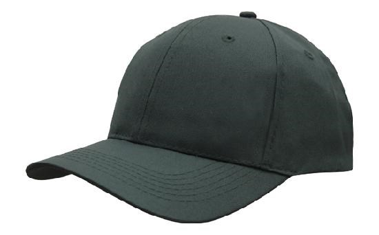 Ademende Poly Twill - 6 Paneel pet (4012) - Flesgroen