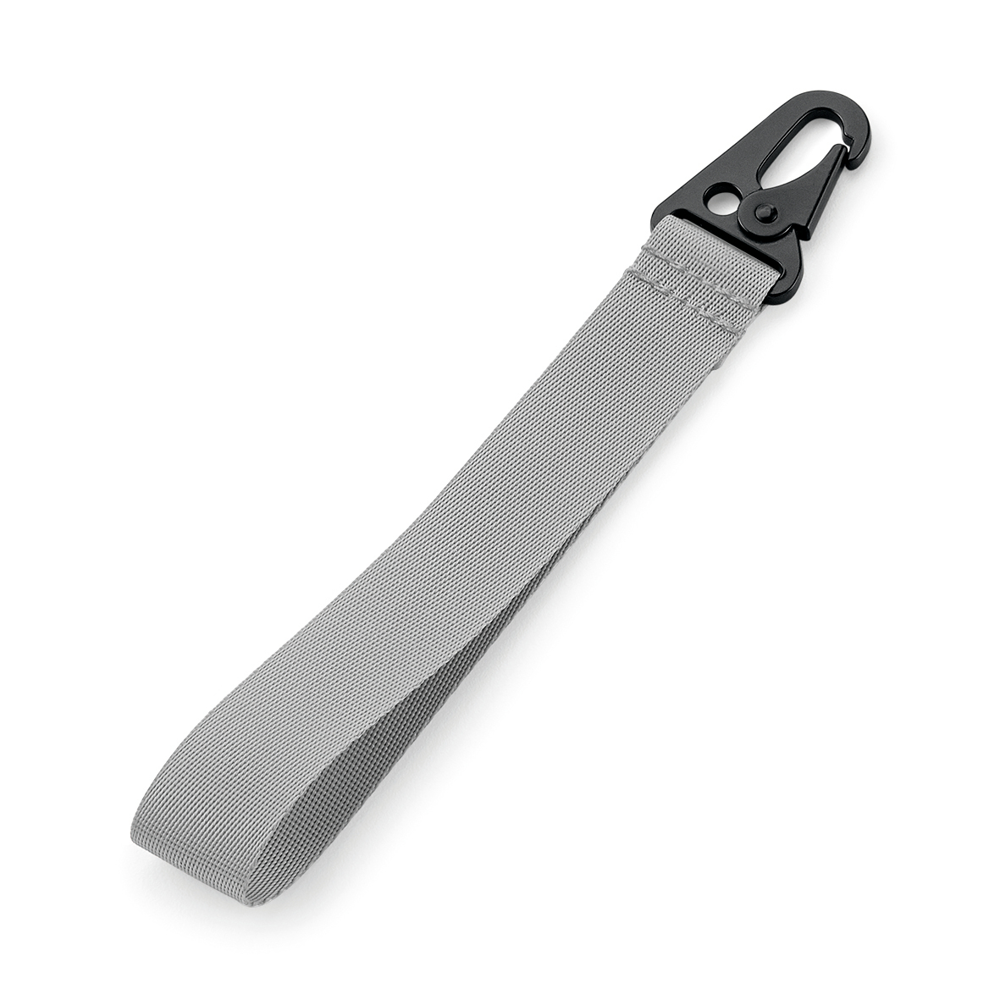 BG100 - Personaliseerbare sleutelhanger - grey